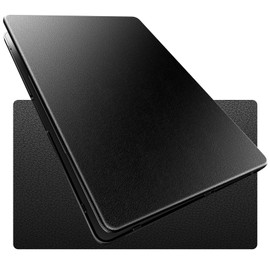 BlueSwan Modern Premium Leather Case for MacBook Pro 14 inch, 2025 2024-2021 M4 M3 M2 M1 Pro/Max Chip, Soft Touch Anti-Fingerprint and Stain-Resistant Hard Shell Protective Cover, Black