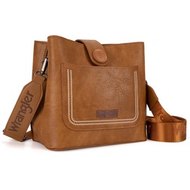 Wrangler Crossbody Purses for Women Handbag and Shoulder Bag for Ladies