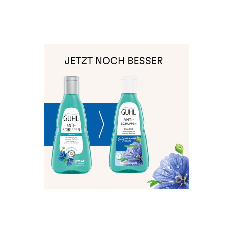 Guhl Anti-Dandruff Shampoo - Pack of 4 - 4 x