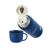 Thermos FJJ-802WF NB Vacuum Insulated 2-Way Bottle, 0.8L/0.83L Navy Blue