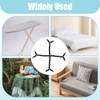 Pack of 2 Bed Sheet Tensioners, Adjustable, Elastic Bed Sheet