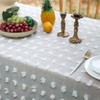 Bringsine Thanksgiving Tablecloth Disposable Table Cover Square Floral Cloth for