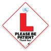 Learner Driver Car Sign - L Plate Suction Cup Sign,