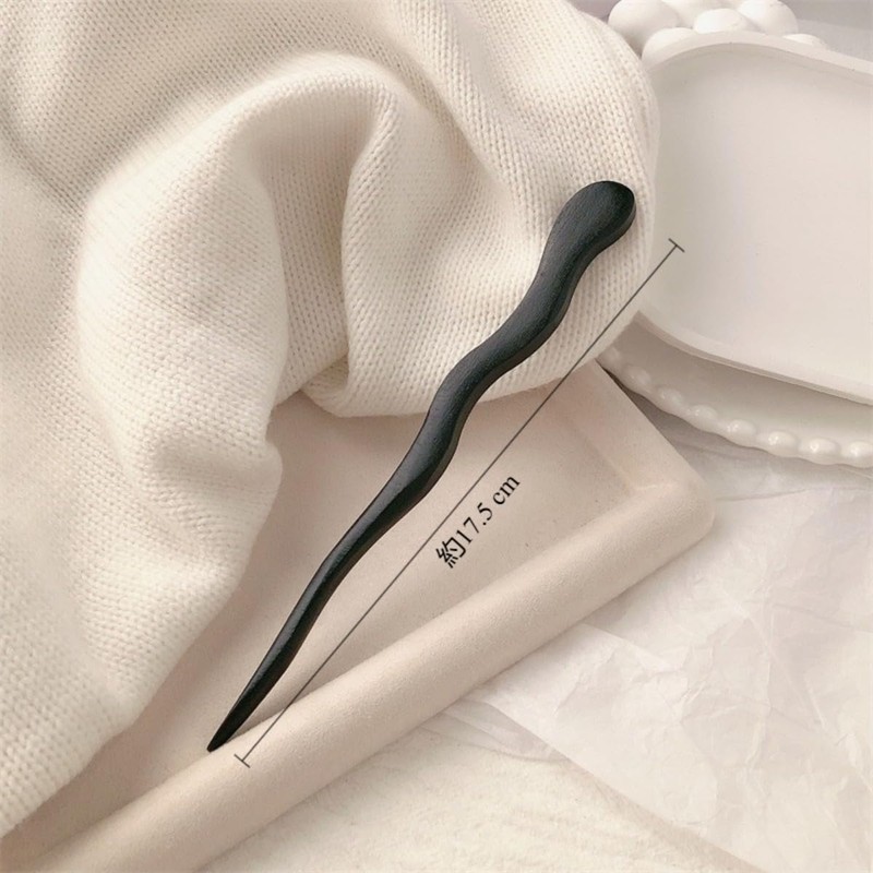 Zixui Hairstick, Wooden, Japanese Style, Simple, Hair Ornament
