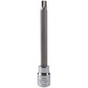T45 3/8" Drive Extra Long 110mm Tamperproof Tamper Torx Star