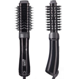 3-in-1 Ionic Ceramic Brush & Volumizer: Straighten, Curl & Style Hair With Hot Air