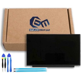 EM EMAJOR TECH New Screen Replacement for MSI GF65 9SD-1028US MS-16W1 1920X1080 FHD 144Hz Non-Touch LCD LED Screen Display with Set of Tape and Tools