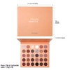 MAFFICK Paleta de Sombras de Ojos, 30 Colores, Acabados Mate,