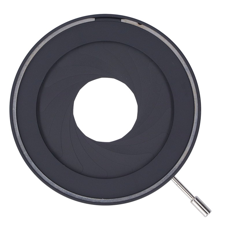 Adjustable Iris Aperture Diaphragm 2‑50mm Microscope Iris Adapter Aperture Adjustable