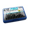 US PRO 50pc Hex Dr.S2 Extra langes Sicherheits-Bit-Set Torx, Inbus,