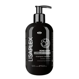 Lisap Lisaplex Lamellar Hair Shampoo, Bonding Shampoo for Strengthening & Repair, Shiny Soft Hair Care for All Hair Types, Gentle Formula, Vegan, Cruelty Free, Paraben Free, SLS/SLES Free, 500ml
