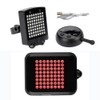Bicycle Tail Laser Lamp Intelligent Sensing Turn Brake Warning USB