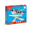 Hape Kit Cucina |In legno e metallo | Con utensili