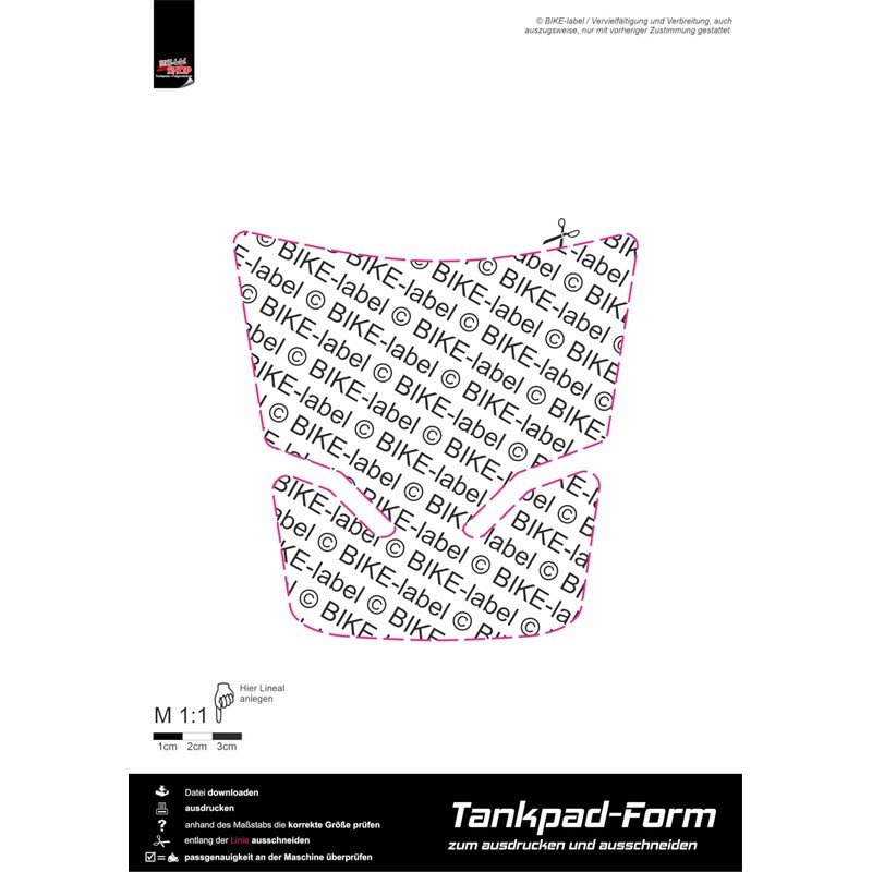 Tankpad Compatible with Honda CB750 Hornet Carbon Stripes Grey X509351VA