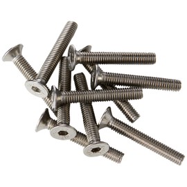 AHCA2 Stainless Steel Socket Countersunk Screw Allen Key Bolts M6 6mm x 40mm (Pack of 10)