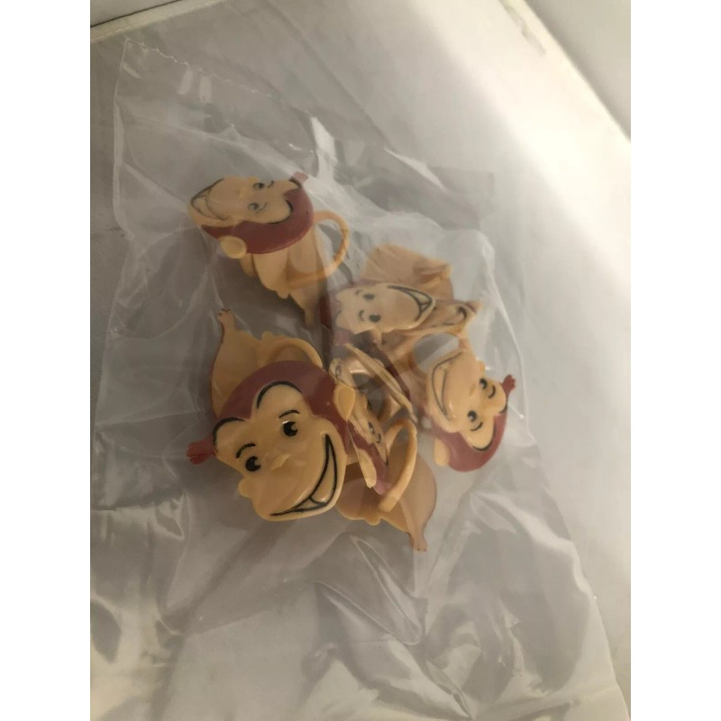 Bakery Crafts Curious George cupcake rings, 12 ct / NEW