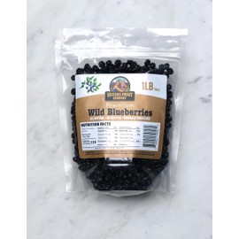 Premium Dried Wild Blueberries (Three 1 lb bags)