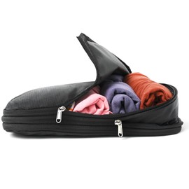 TABIGO!! Compression Bag, Travel Pouch, Compression Pouch, Compression Bag, Convenient Goods, Clothes, Clothes, Packing (Black)