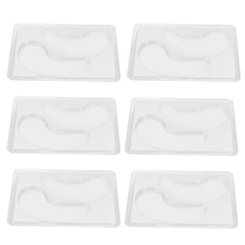 Reusable DIY Eyecare Forms Set 12 Pack Transparent Eye Patch Maker Tray Safe Skin Friendly Customizable Face Mask Tools