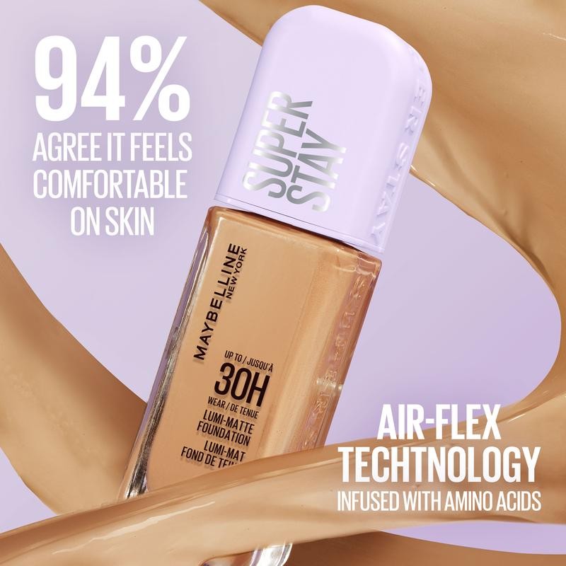 Super Stay Up to 30HR Wear Lumi-Matte Foundation Medium to