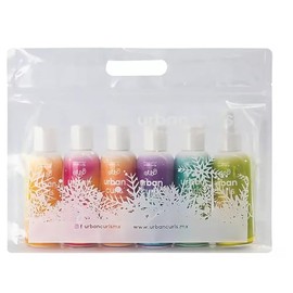 URBAN CURLS Kit Mini Urban Curls para Rizos u Ondulado, 6 Piezas de 100 ml c/u – Tratamiento Hidratante y Definidor de Rizos | Urban Curls Curls Kit p
