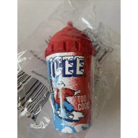 Icee 1999 Rare Vintage Icee Cup with Straw Antenna Topper, Reduced!