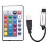 MASUNN 24 Button USB LED Controller with Remote Control for