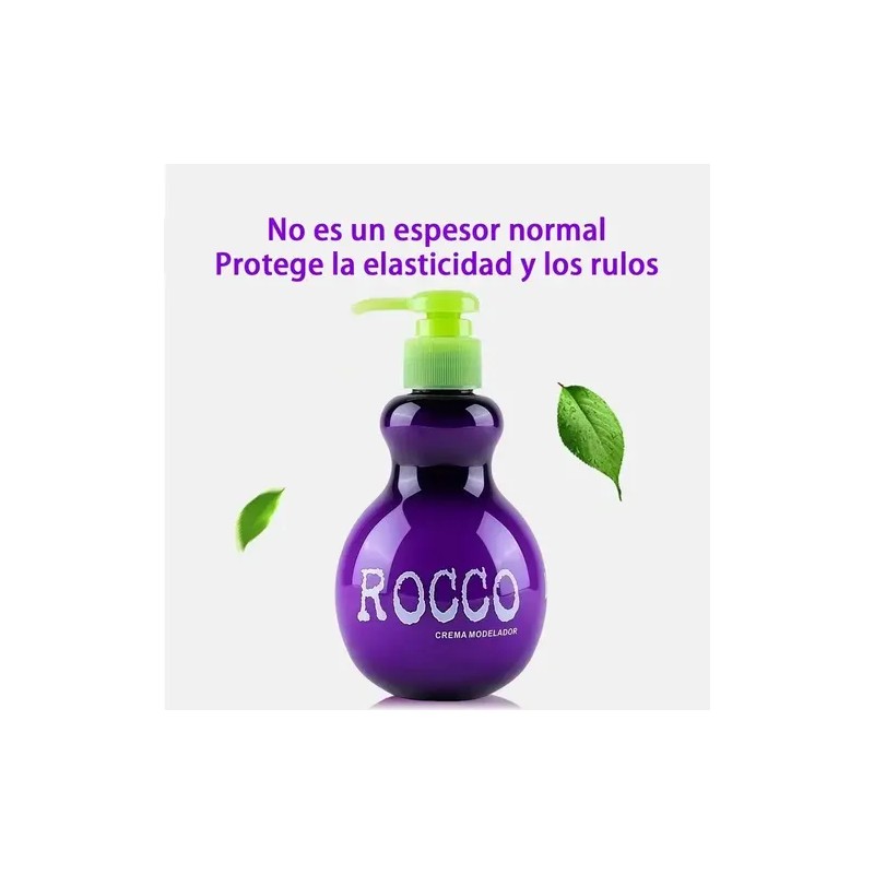 Rocco Crema Contorno Para Crespo Antifrizz Durante 250g