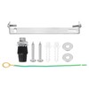 PATIKIL 110mm Ceiling Light Plate Kit, 2 Set Pendant Light