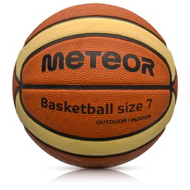 meteor® Cellular PRO Children's Basketball Size # 5 6 7 Ideal for Youth Children's Hands Ideal Basketball for Training Soft Basketball with Non-Slip Surface (#7, Cellular)
