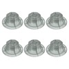 sourcing map Hole Fan Blade Nut Covers Universal Plastic M8x1.5