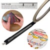 2Pcs Stained Glass Foiling Tool Kit, Copper Foiling Supplies with