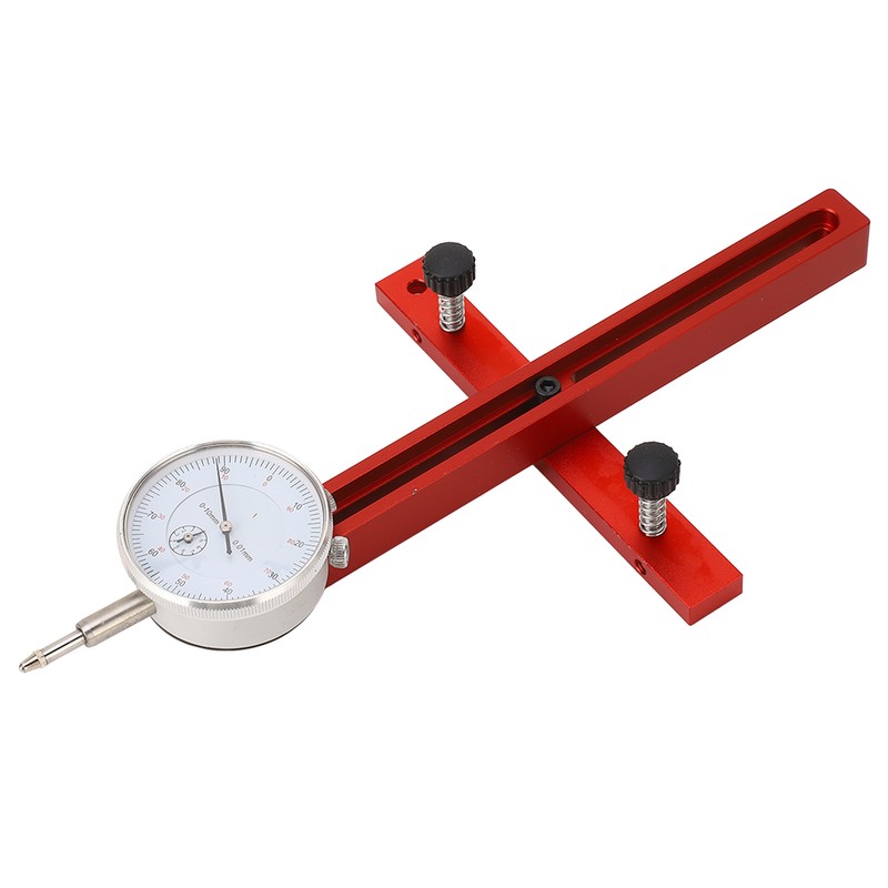 Digital Dial Indicator Table Saw Gauge Long Aluminum Alloy Table