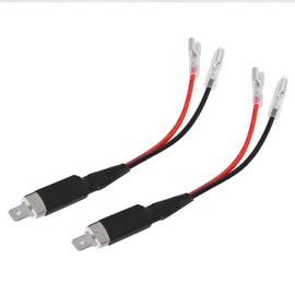 Línea de cableado de conversión, Qii lu 2pcs H1 LED Adaptador de Soporte de Cable de Conector de cableado de conversión única para Bombillas de Faros