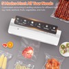 Powerful Vacuum Sealer Machine,Precision Vacuum Sealer Machine With Bag Cutter,Compact