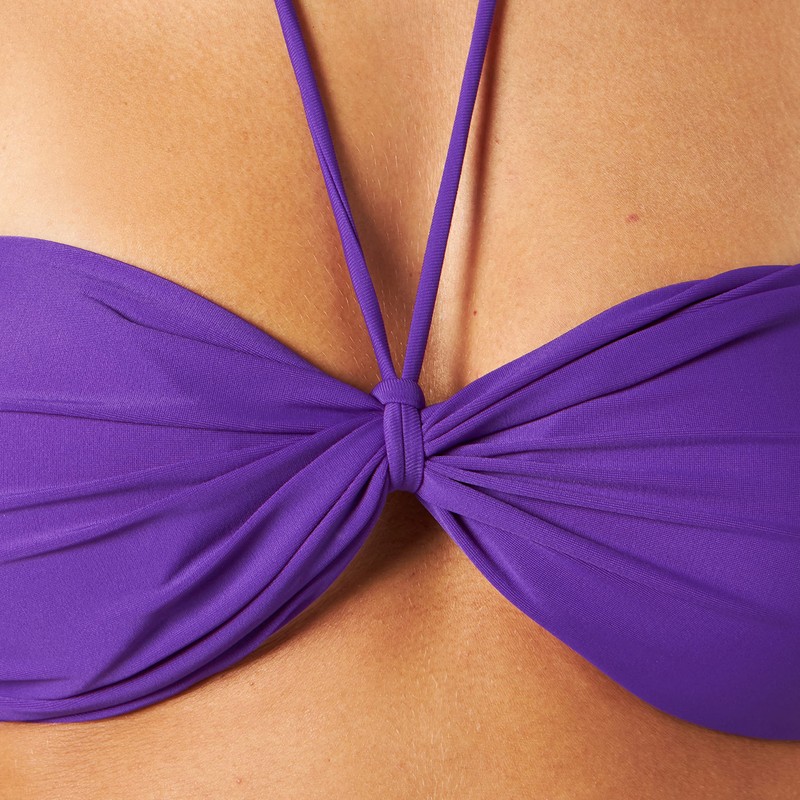 Haute Pression Women's 208 Bikini Top, Violet, 42
