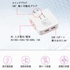 Corner Tap Mini Power Strip 4 Gang USB 2 Port