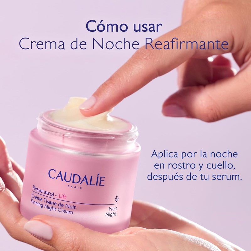 Caudalie Resveratrol-Lift Crema Reafirmante de Noche - 50 mL