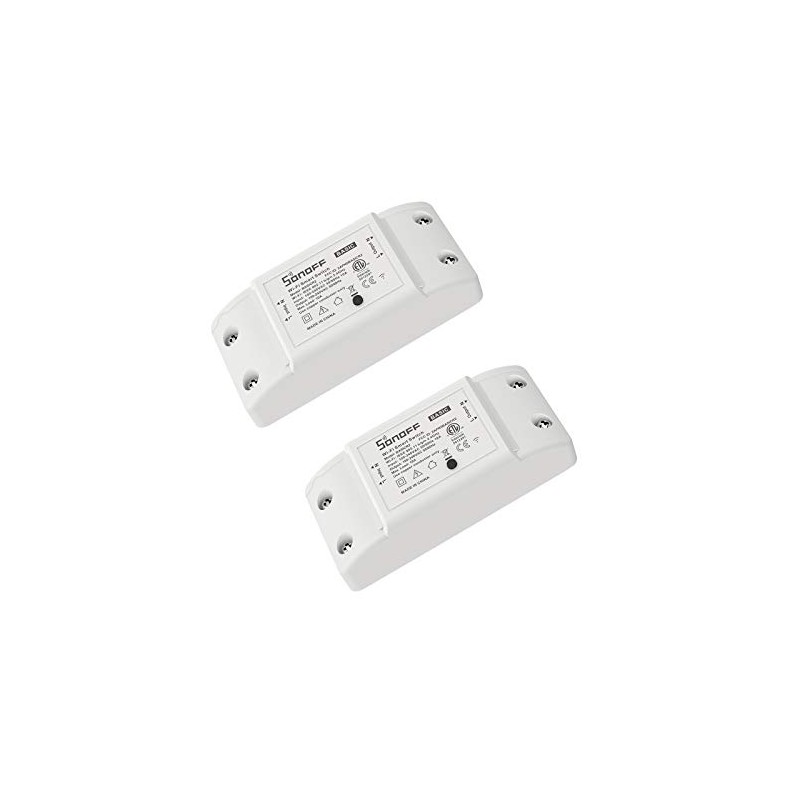 Sonoff Basic R2 Smart Switch, Funciona con Alexa, Dispositivos Inteligentes