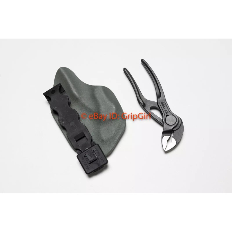 Custom Kydex EDC Belt Holster for Knipex Cobra XS 4"