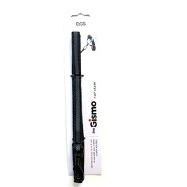 Dog Gone Smart Pet Products Gismo Leash for Small Dogs - Durable Black Puppy Leash for Walking & Training - 40 inch Dog Leashes Offer Maximum Reach and Control