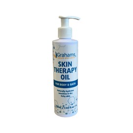 Grahams Natural Skin Therapy Oil for Bath and Body 220ml