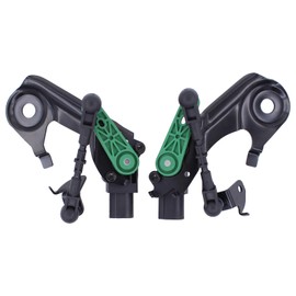 Level Sensor, Air Suspension Xenon Headlight, Height Sensor, Headlamp Range Adjustment, Level Adjustment, Headlight Range Sensor, Sensor with Poles, Rear Left and Right for A6 4G A6 C7 4G A7 4G A8 4H