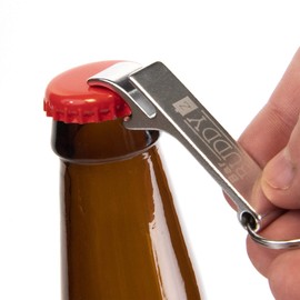 Stainless Steel Keychain Bottle Opener - Compact Beer Opener for BBQ Camping Bar | Gift for Men Women | We Got Teez