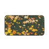 Golden Maple Leaves Rugs Non Slip Rubber Backing Heavy Duty