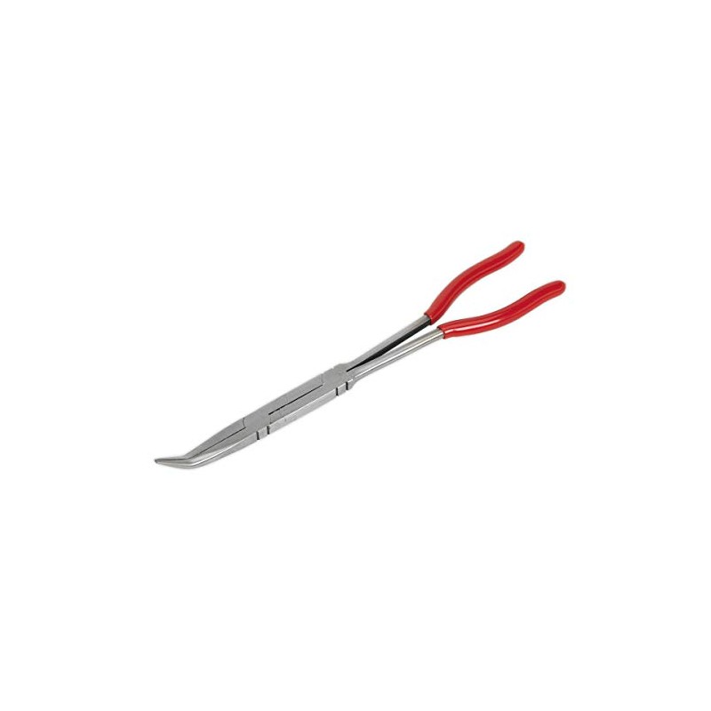 Sealey Ak8592 Needle Nose Pliers 45? Double Joint Long Reach