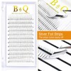 Ready-to-Use Fan Eyelash Extension 3D-0.07C-10-14MIX Eyelash Fans, Soft Eyelashes, 3D