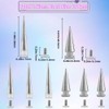 GORGECRAFT 1 Box 40MM 20MM Spike Studs Cone Spikes Large