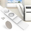 Memrita Dual Hose Portable Air Conditioner Window Seal Kit, 5.9"