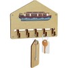 Azeeda 'Canal Boat' Wall Mounted Key Hooks/Holder (WH00048251)